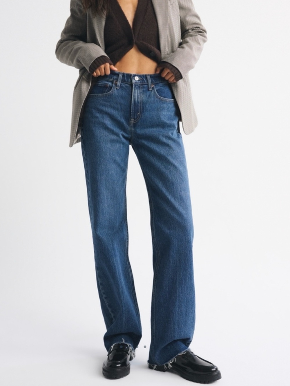 Abercrombie 90s High Rise Relaxed Jean